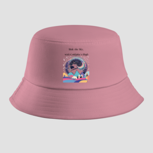 Bucket Hat – Ride the Sky, with Coldplay’s High | Vibrant Cityscape Design