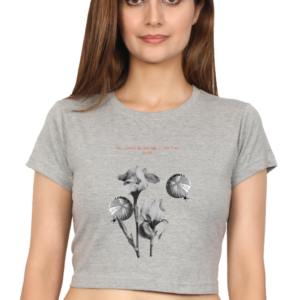 Female Crop Top – The Lights Go Out, Can’t Be Saved