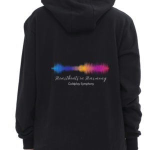 Heartbeats in Harmony – Women’s Oversized Hoodie