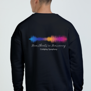 Heartbeats in Harmony – Oversized Sweatshirt