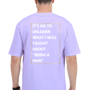 Oversized Standard T-Shirt – "It's OK to Unlearn" Motivational Design