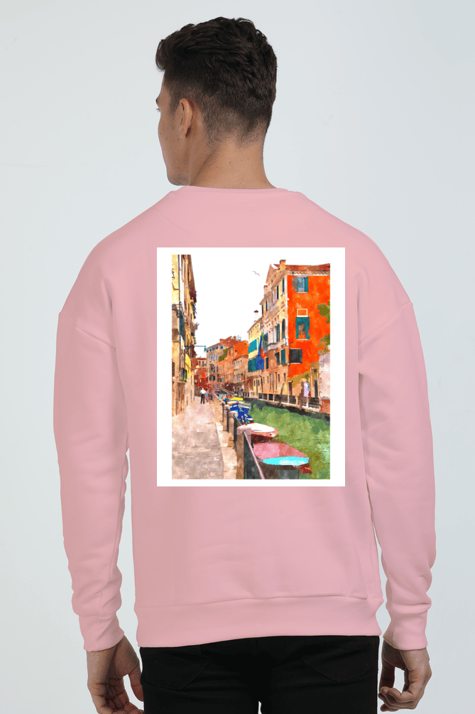 Oversized Sweatshirt (S-XXL) – Trendy Colorful Street | Vibrant Urban Aesthetic - Image 2