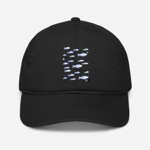 Baseball Cap – Swimming Fishes | Artistic Marine Life Design