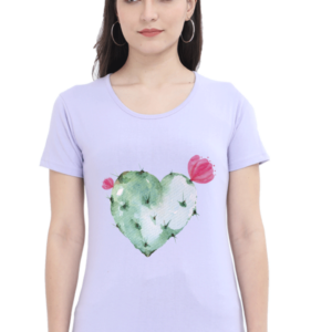 Women's T-Shirt - "Cactus Heart" Design
