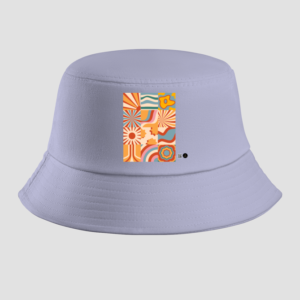 Bucket Hat – Vibrant Fusion | Colorful Artistic Collage