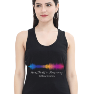 Heartbeats in Harmony – Stylish Tank Top