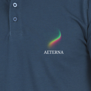 Male Polo – Aeterna Aurora-Inspired Celestial Design