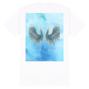 Male Standard Crew T-Shirt (S-XXL) – Another’s Arms | Angel Wing Sky Design