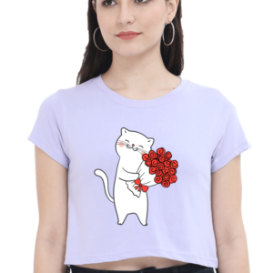 Crop Top - Love in Bloom Design