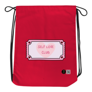 Drawstring Bag - Self Love Club Design (Standard Size)