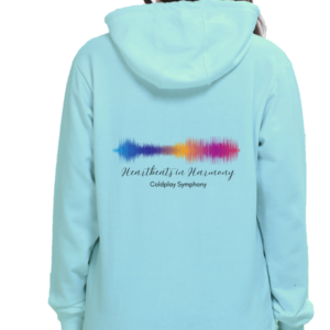 Heartbeats in Harmony – Women’s Oversized Hoodie
