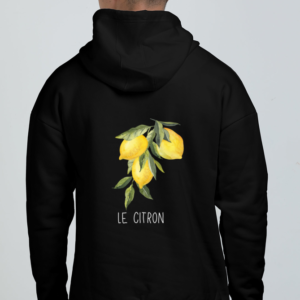 Oversized Hoodie (S-3XL) – Le Citron | Elegant Lemon Branch Design