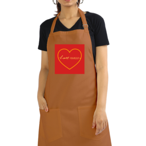 Love Yourself Apron - Positive Design