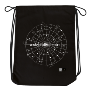 Drawstring Bag – A Sky Full of Stars | Horoscope Constellation Circle