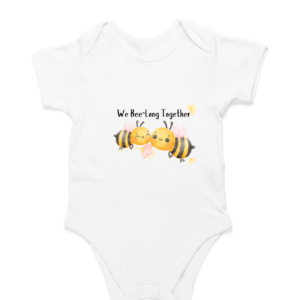 Kids Rompers - We Bee-long Together (0M-12M)