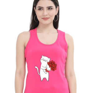 Tank Top - Love in Bloom Design