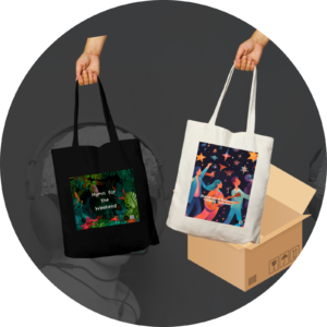 Quantum Pack: Musical Harmony Tote Bag Set