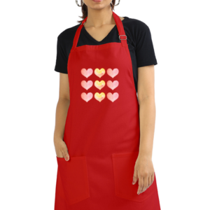 Dripping Heart Grid - Apron