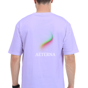 Men’s Oversized Standard T-Shirt – Aeterna Aurora-Inspired Celestial Design