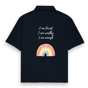 I Am Worthy – Oversized Shirt (Dark Edition)