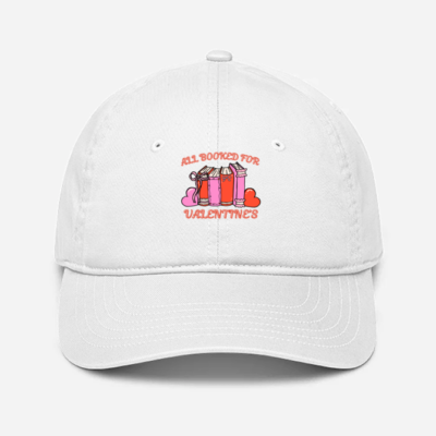Baseball Cap - All Booked for Valentine Design