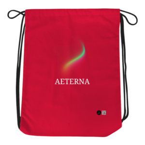 Drawstring Bag – Aeterna Aurora-Inspired Celestial Design