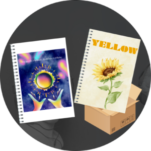 Escape the Ordinary – Coldplay Inspired Notebook Duo