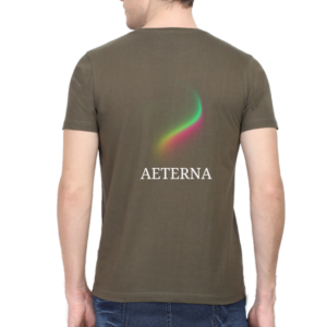 Male Classic Crew T-Shirt – Aeterna Aurora-Inspired Celestial Design