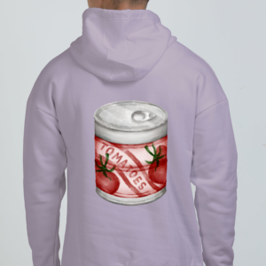 Oversized Hoodie (S-3XL) – Tomatoes Can Design | Retro Grocery Aesthetic
