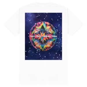 Male Standard Crew T-Shirt – Stars Align, Coldplay Shine
