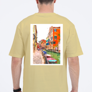 Oversized Standard T-Shirt (XS-XXL) – Trendy Colorful Street | Vibrant Urban Aesthetic