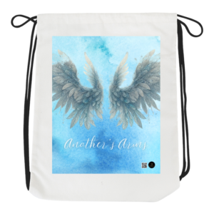 Drawstring Bag – Another’s Arms | Angel Wing Sky Design