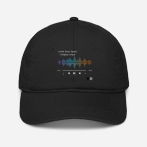 Baseball Cap – Let the Music Speak, Coldplay Unique