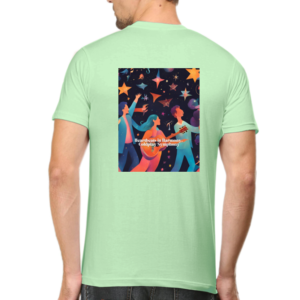 Male Classic Crew T-Shirt – Heartbeats in Harmony, Coldplay Symphony