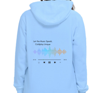 Hoodie – Let the Music Speak, Coldplay Unique