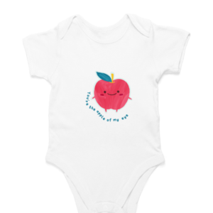 "You're the Apple of My Eye" Baby Onesie