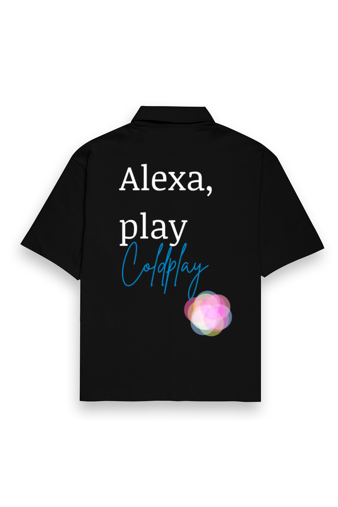 Oversized Shirt (S-3XL) – Alexa Play Coldplay | Colorful Ball Design (Copy)