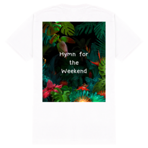 Male Standard Crew T-Shirt – Hymn for the Weekend, Dreamy Forest Illustration