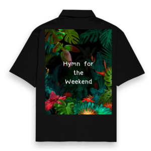 Oversized Shirt – Hymn for the Weekend, Dreamy Forest Illustration
