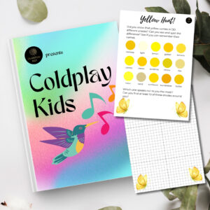 Coldplay Kids Activity Book (Digital Download)