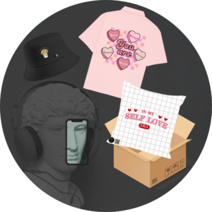 Quantum Bundle - Self-Love Pillow, Bucket Hat & Oversized Shirt