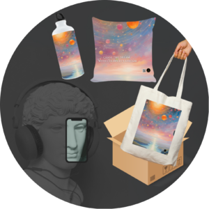 Quantum Bundle – Chase the Dream (Cushion Cover, Tote Bag & Sipper Bottle)
