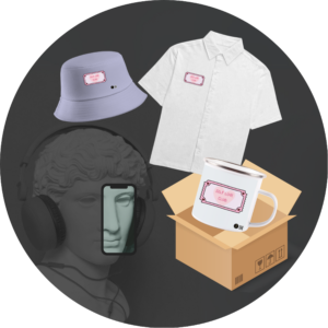 Quantum Bundle - "Self Love Club" Collection (Bucket Hat, Oversized Shirt & Mug)