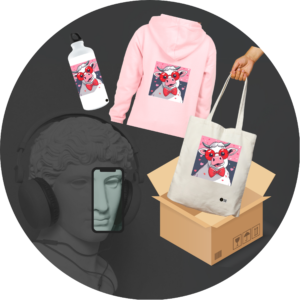 Quantum Bundle - "Moo Love Style" Hoodie, Tote, and Sipper Bottle