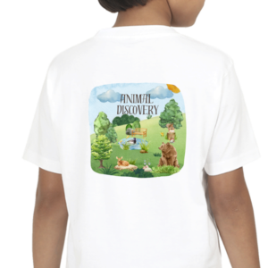 Nature-Inspired Wildlife Exploration Tee for Boys