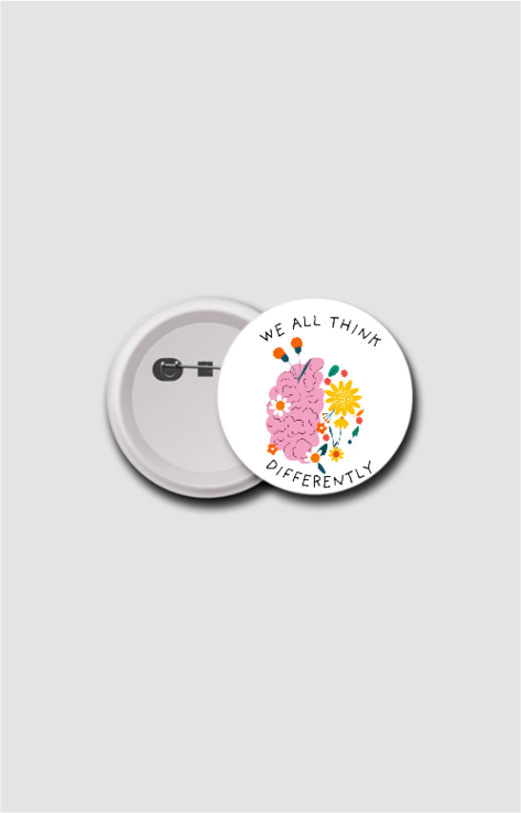 Inspiring Pin for Creative Minds & Free Thinkers