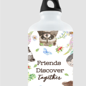 750ml Sipper Bottle | Cute Woodland Animal Design | Kids & Travel-Friendly