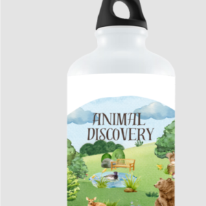 Animal Discovery 750ml Sipper Bottle – Kids’ Eco-Friendly Water Bottle for Little Explorers