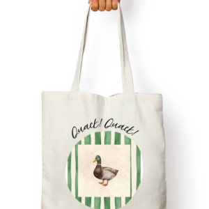 The Green Quack – Eco-Friendly Tote Bag
