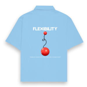 Flexibility Oversized Shirt – Bend, Don’t Break | Dark Edition